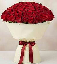 Букет 101 Красная роза Милано #REPLACE_PRED# Цимлянске