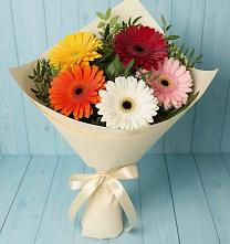 Букет цветов из:  Герберы в Цимлянске