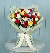 Букет цветов из:  Розы в Цимлянске