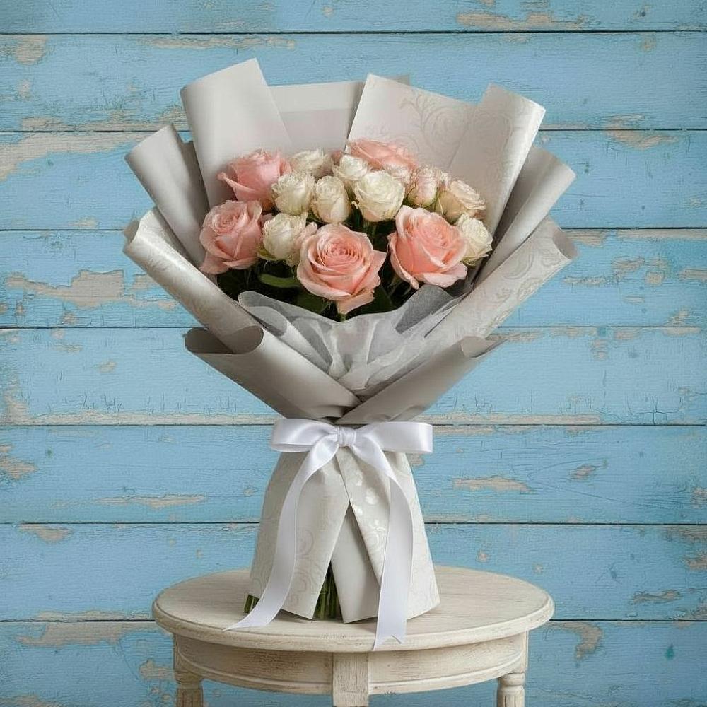 Букет цветов из: Розы в Цимлянске