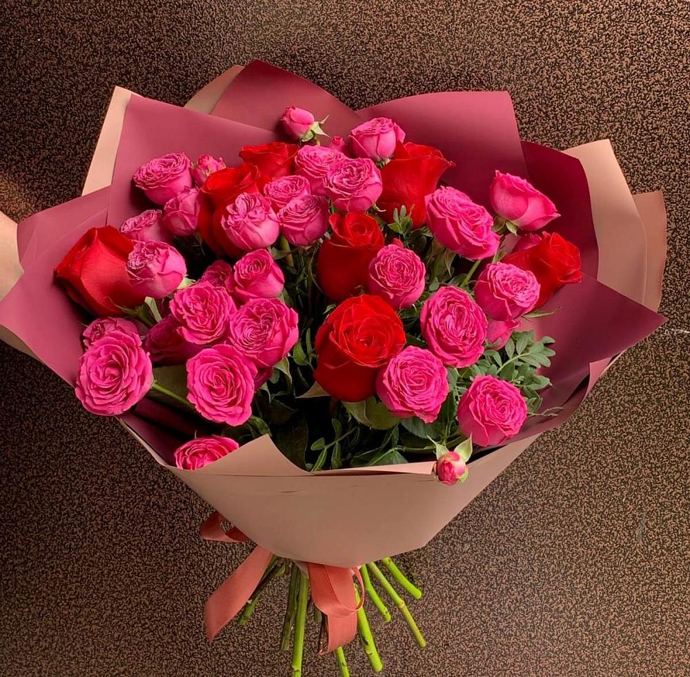 Букет В объятьях нежности в Цимлянске