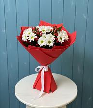 Букет цветов из:  Хризантемы в Цимлянске