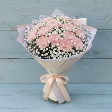 Букет цветов из:  Гвоздики в Цимлянске