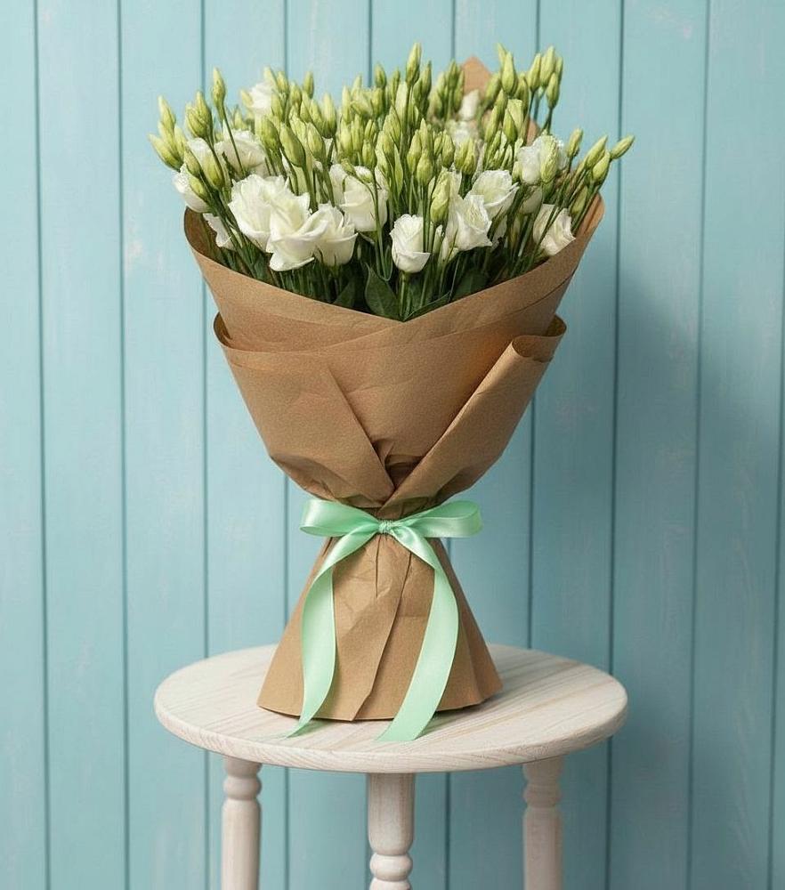 Букет цветов из: Лизиантусы в Цимлянске