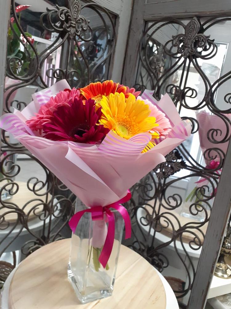 Букет цветов из: Герберы в Цимлянске