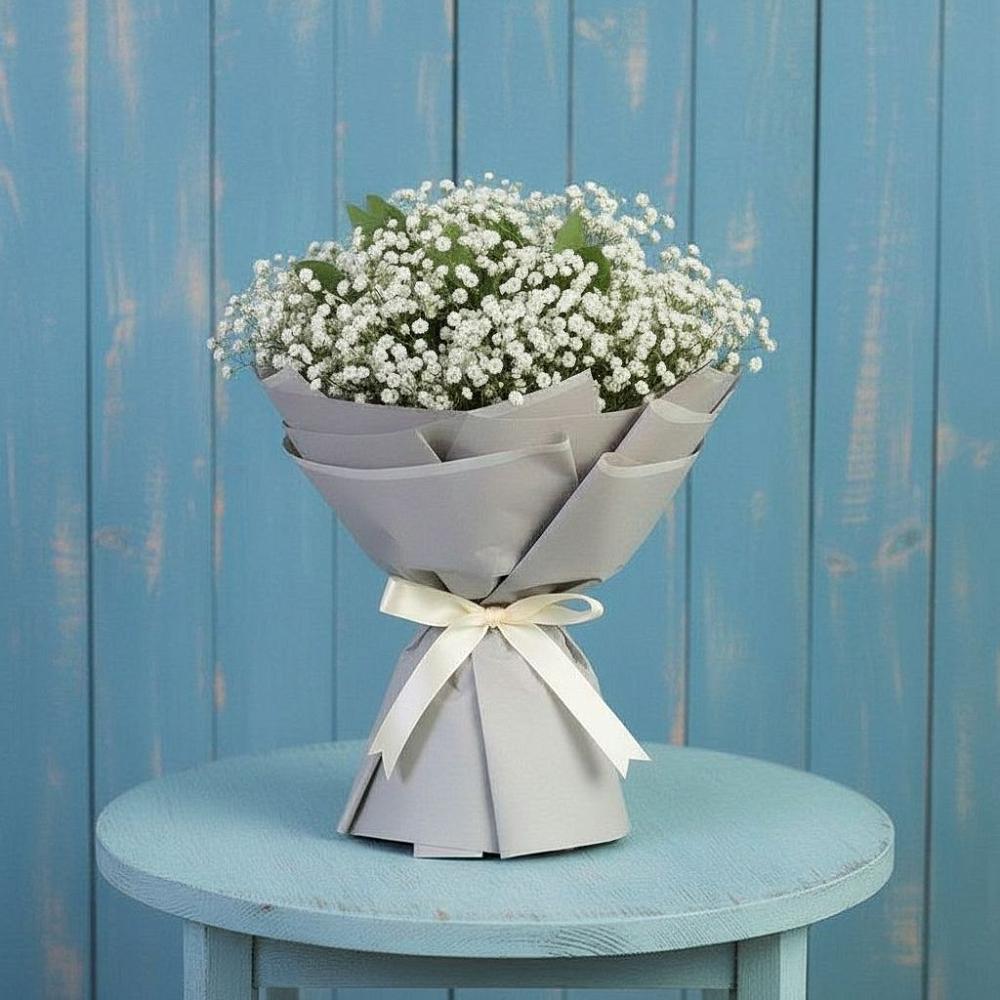 Букет цветов из: Гипсофила в Цимлянске