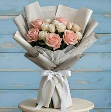 Букет цветов из:  Розы #REPLACE_PRED# Цимлянске