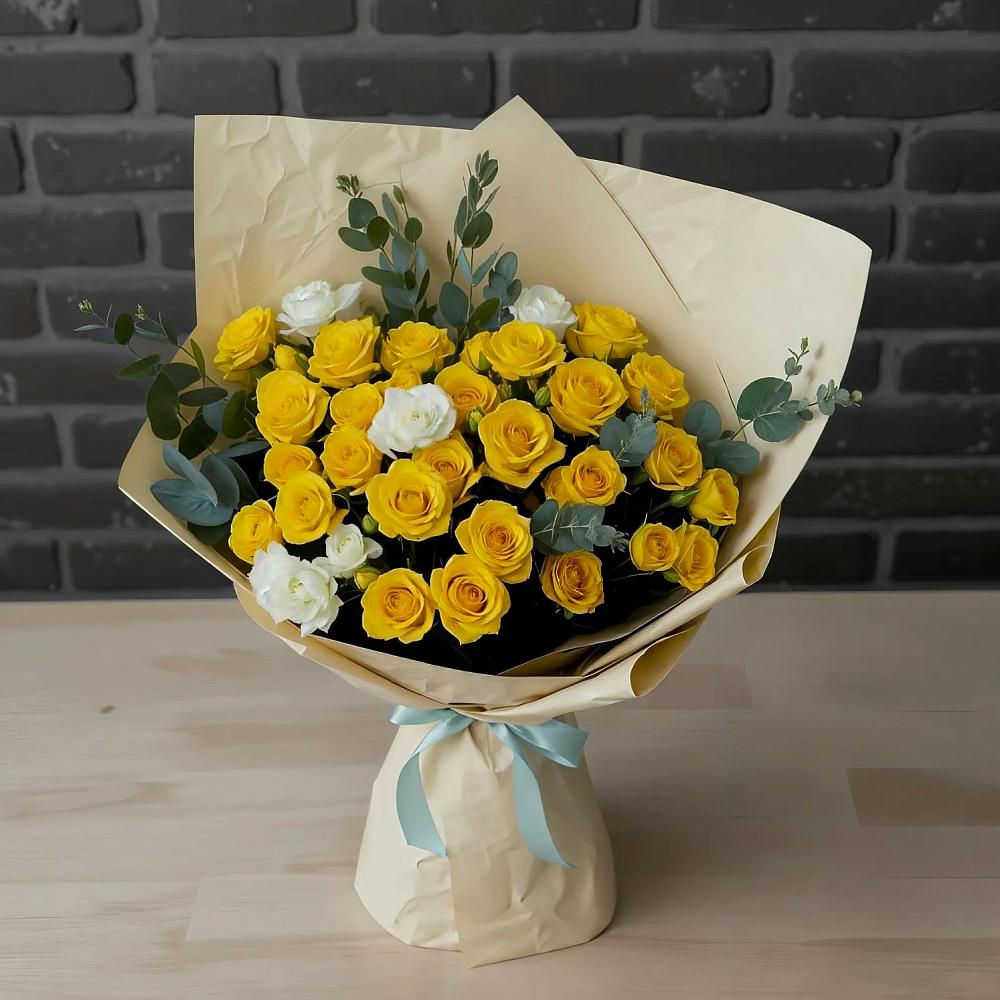 Букет цветов из: Розы в Цимлянске