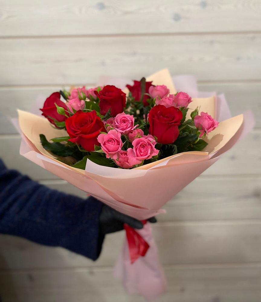 Букет цветов из: Розы в Цимлянске