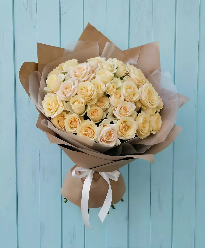 Букет Кремовое облако в Цимлянске